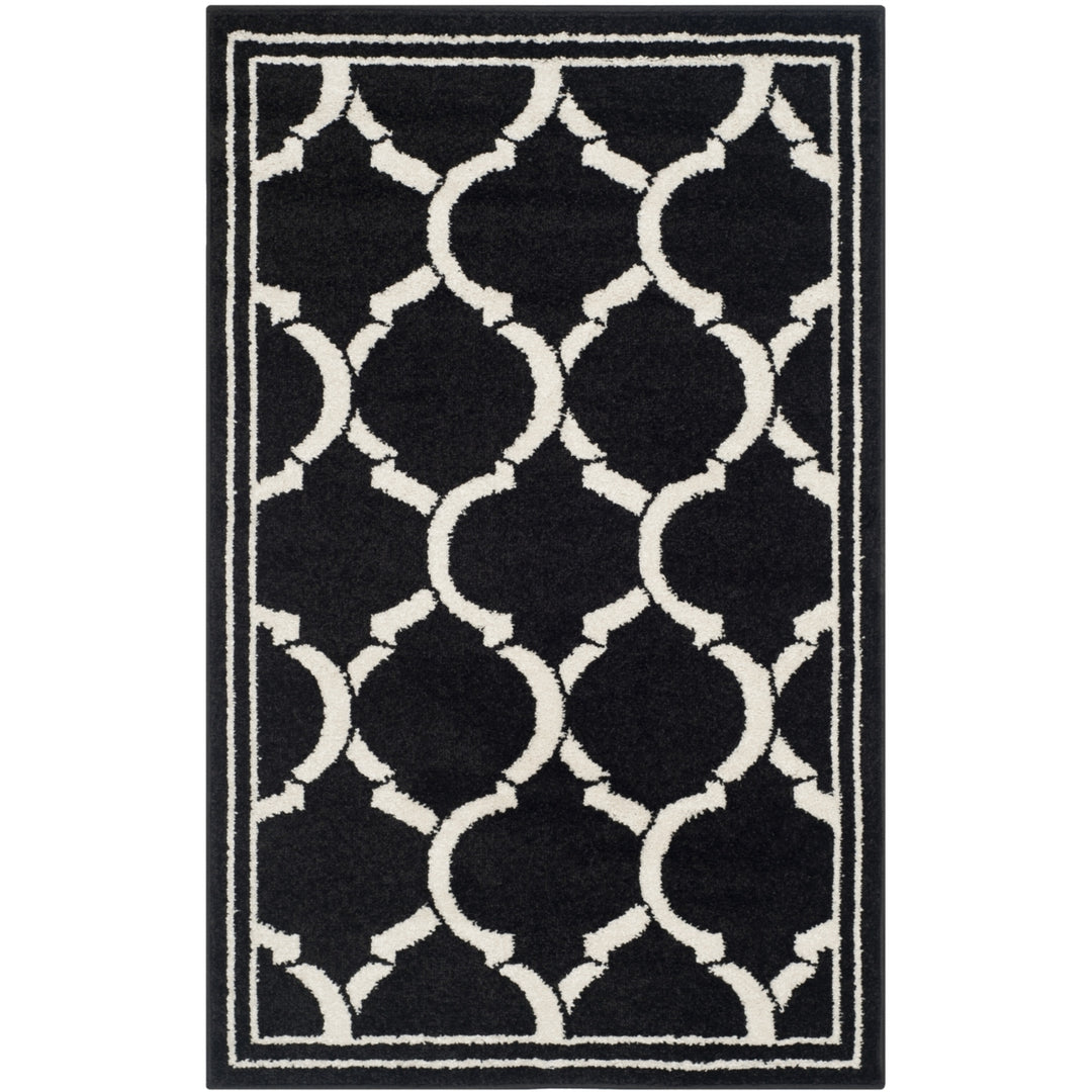 SAFAVIEH Amherst Collection AMT415G Anthracite/Ivory Rug Image 8