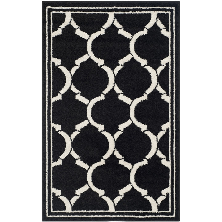 SAFAVIEH Amherst Collection AMT415G Anthracite/Ivory Rug Image 8