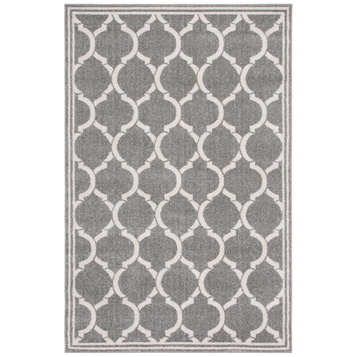 SAFAVIEH Amherst Collection AMT415R Dark Grey / Beige Rug Image 1