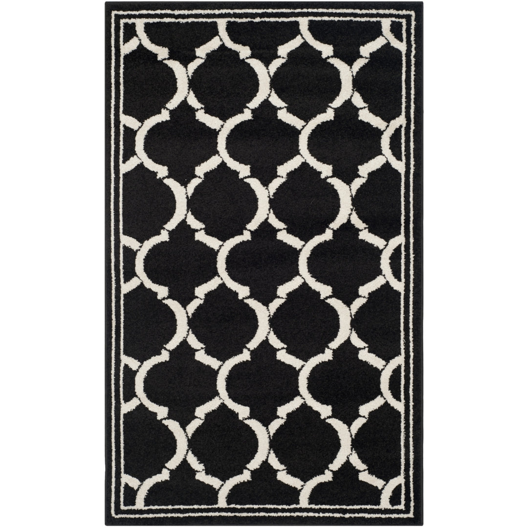 SAFAVIEH Amherst Collection AMT415G Anthracite/Ivory Rug Image 9