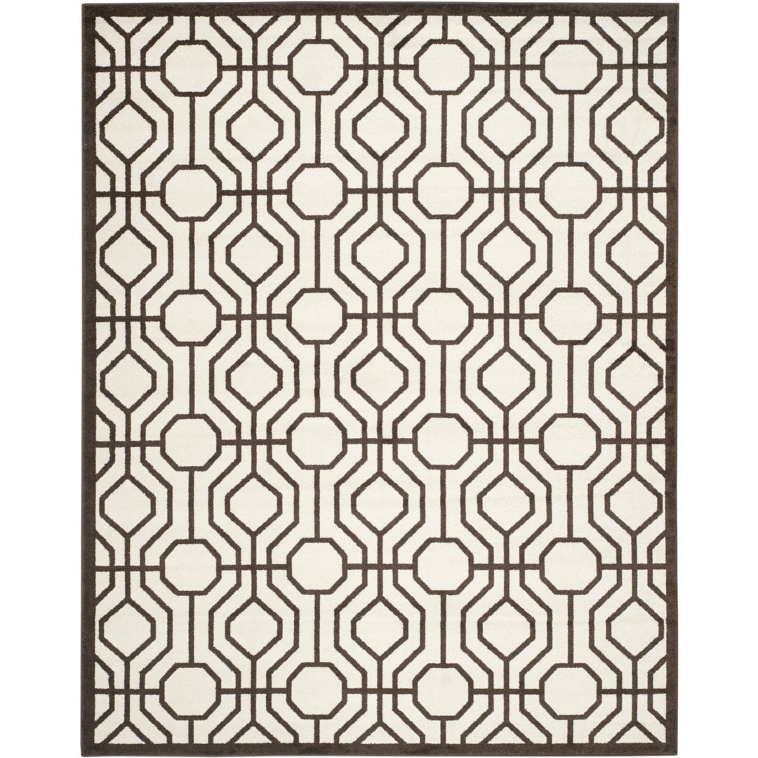 SAFAVIEH Amherst Collection AMT416J Ivory / Brown Rug Image 1