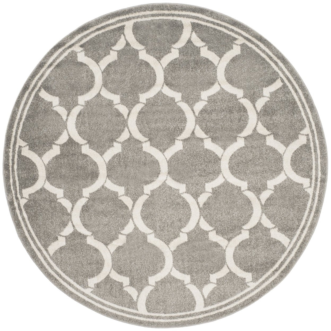 SAFAVIEH Amherst Collection AMT415R Dark Grey / Beige Rug Image 1