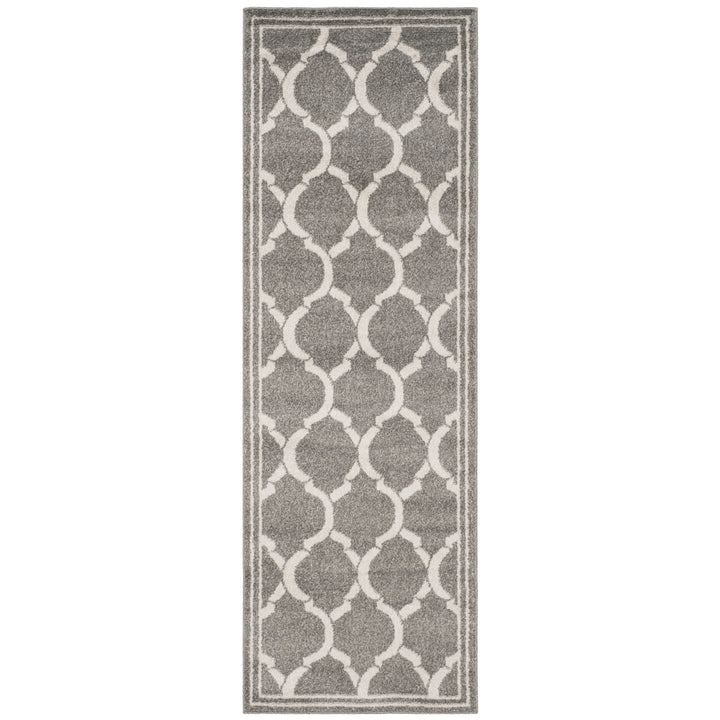 SAFAVIEH Amherst Collection AMT415R Dark Grey / Beige Rug Image 5