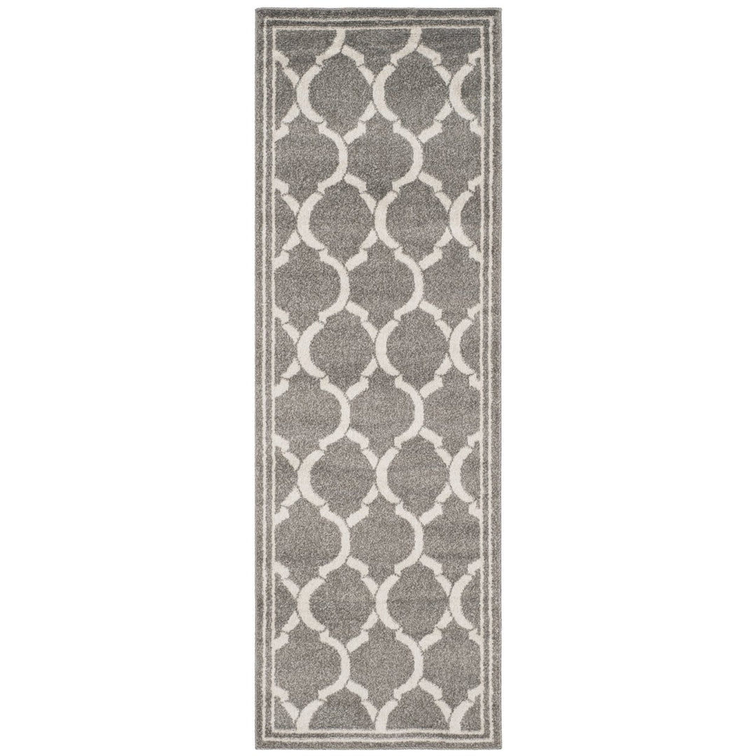 SAFAVIEH Amherst Collection AMT415R Dark Grey / Beige Rug Image 1