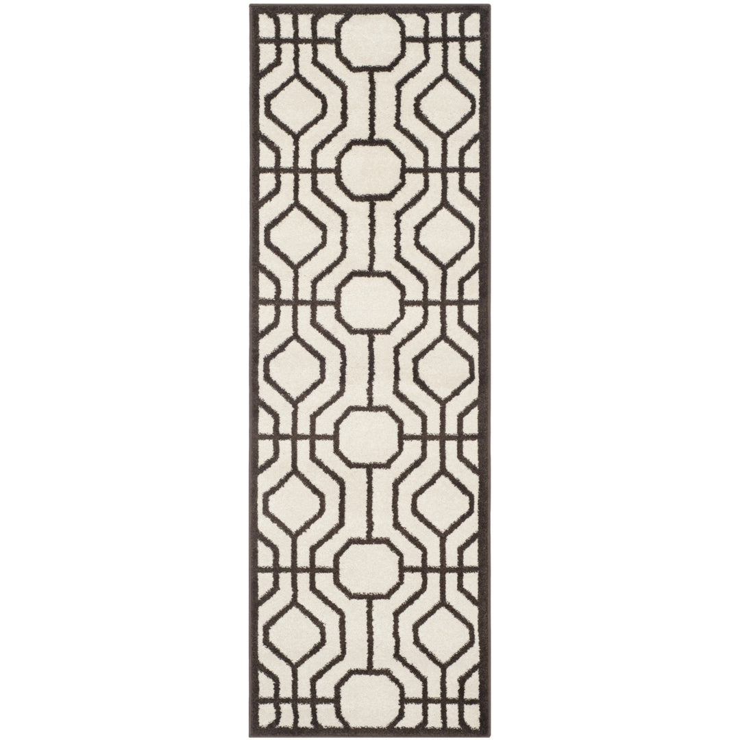 SAFAVIEH Amherst Collection AMT416J Ivory / Brown Rug Image 5