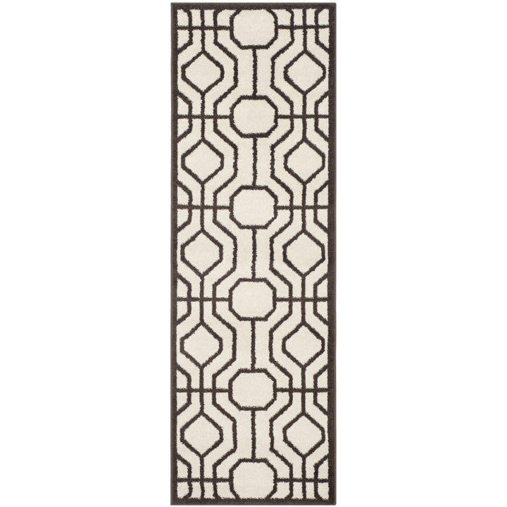 SAFAVIEH Amherst Collection AMT416J Ivory / Brown Rug Image 1