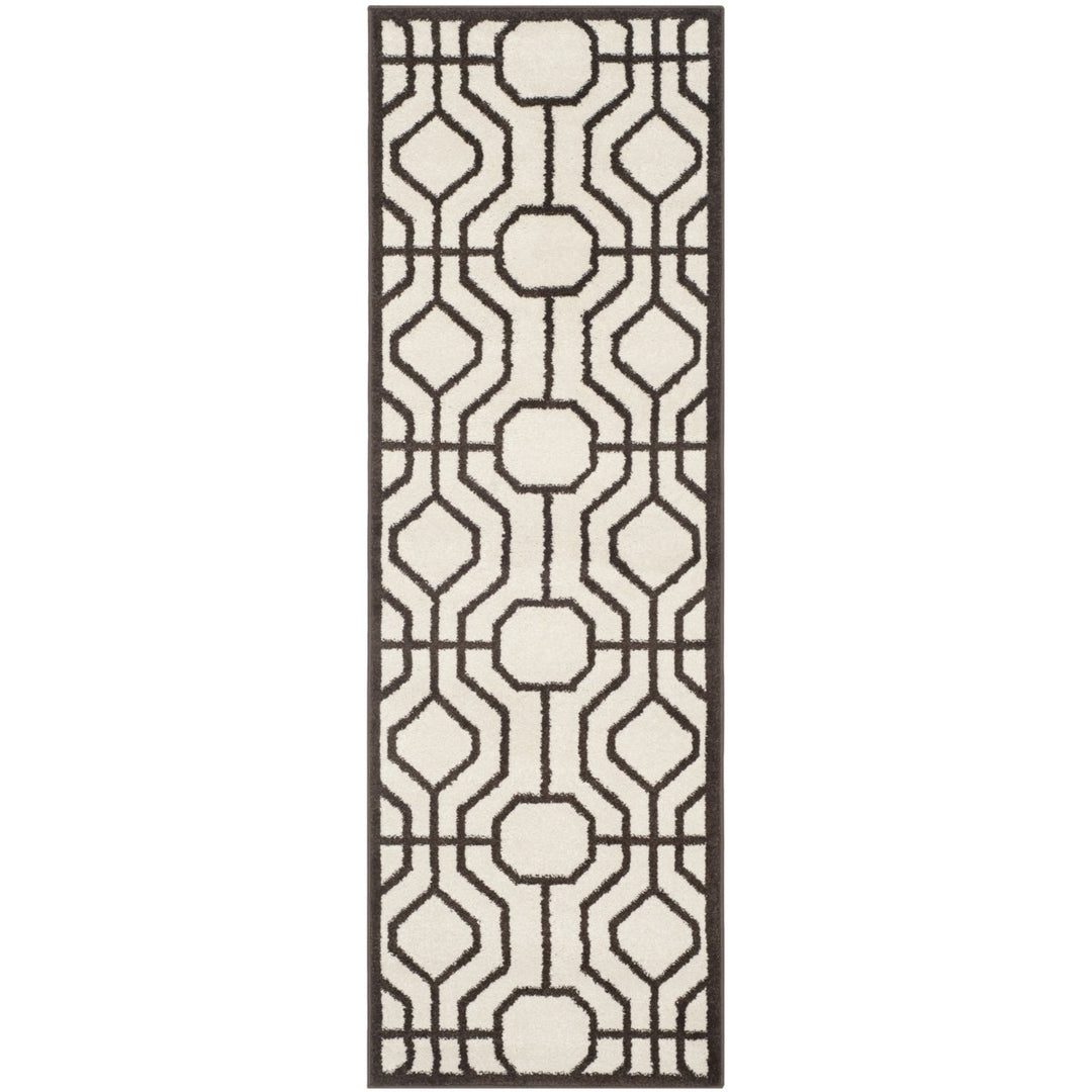 SAFAVIEH Amherst Collection AMT416J Ivory / Brown Rug Image 1