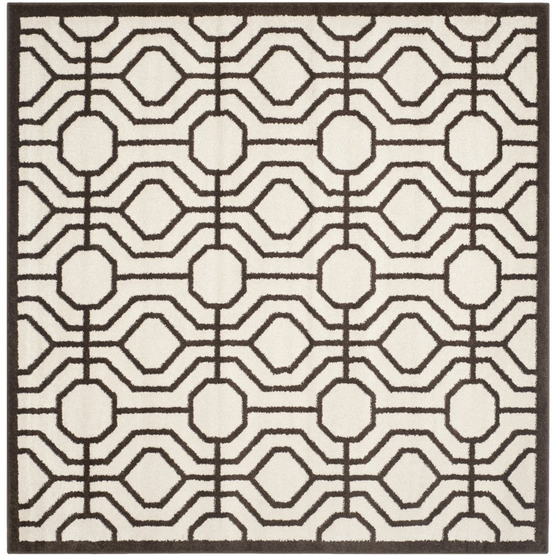 SAFAVIEH Amherst Collection AMT416J Ivory / Brown Rug Image 6