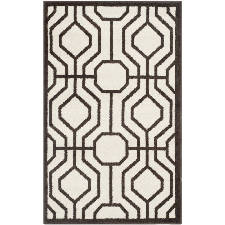 SAFAVIEH Amherst Collection AMT416J Ivory / Brown Rug Image 1