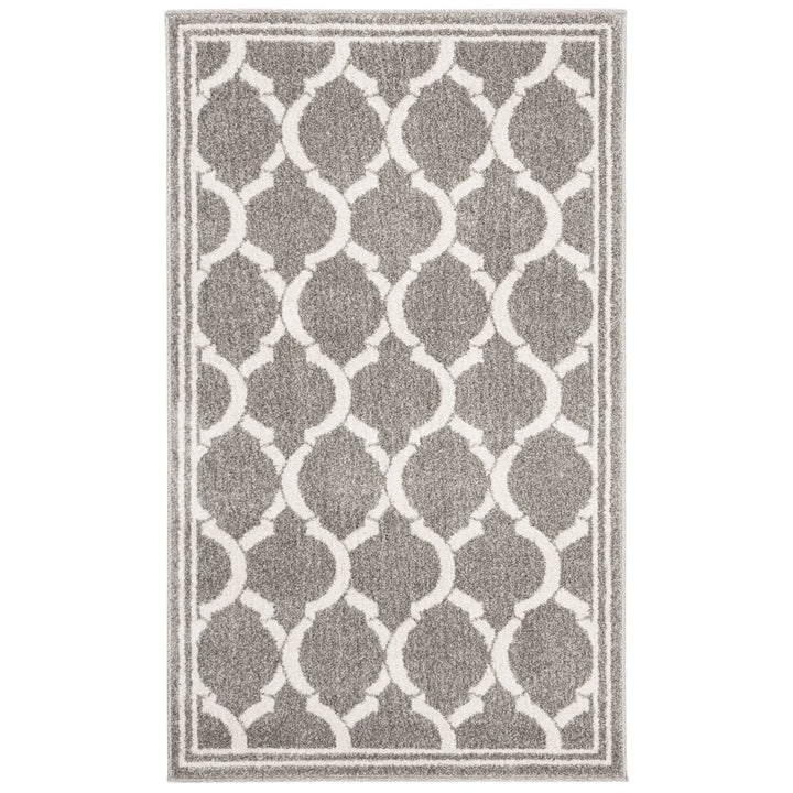 SAFAVIEH Amherst Collection AMT415R Dark Grey / Beige Rug Image 1