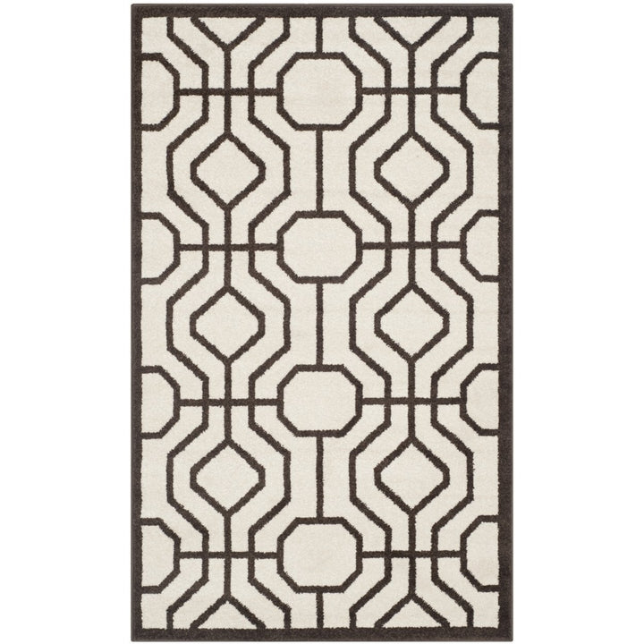 SAFAVIEH Amherst Collection AMT416J Ivory / Brown Rug Image 9