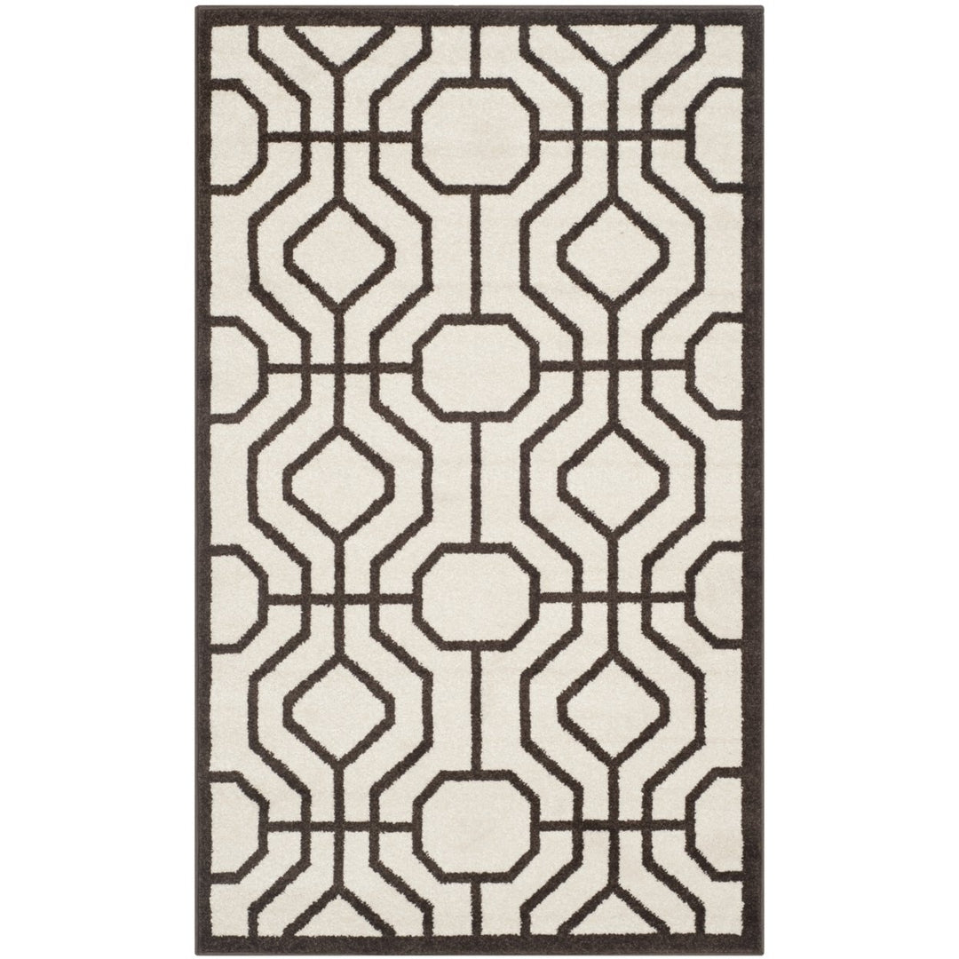 SAFAVIEH Amherst Collection AMT416J Ivory / Brown Rug Image 1