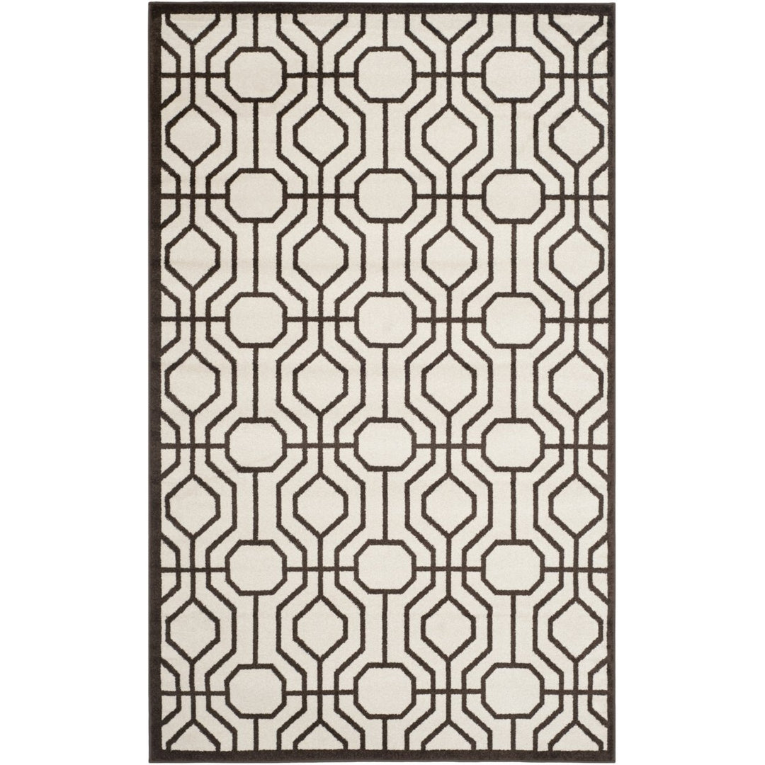 SAFAVIEH Amherst Collection AMT416J Ivory / Brown Rug Image 10