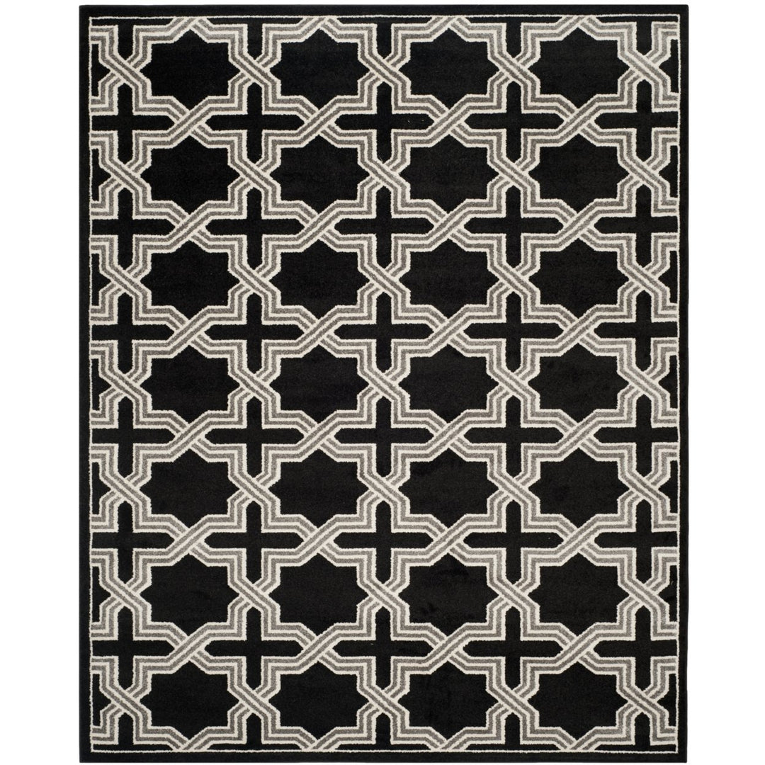 SAFAVIEH Amherst Collection AMT418L Anthracite / Grey Rug Image 1