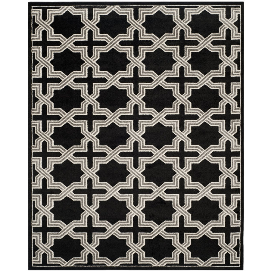 SAFAVIEH Amherst Collection AMT418L Anthracite / Grey Rug Image 1