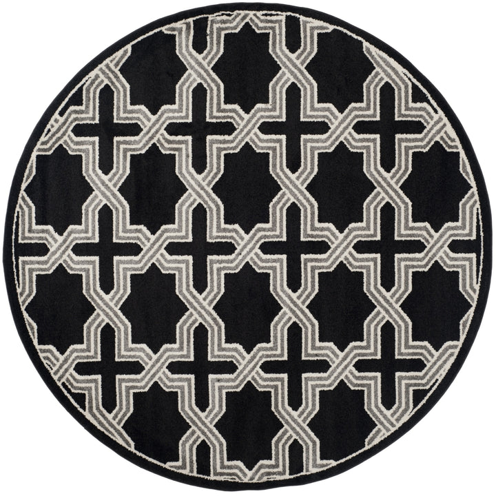 SAFAVIEH Amherst Collection AMT418L Anthracite / Grey Rug Image 4