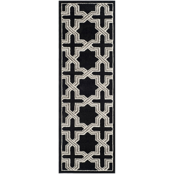 SAFAVIEH Amherst Collection AMT418L Anthracite / Grey Rug Image 5