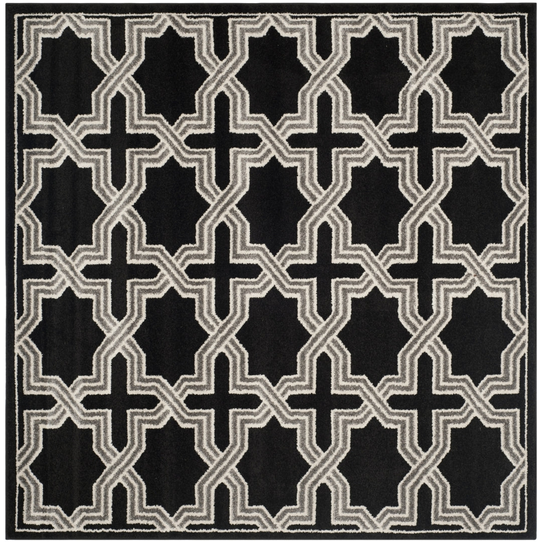 SAFAVIEH Amherst Collection AMT418L Anthracite / Grey Rug Image 6