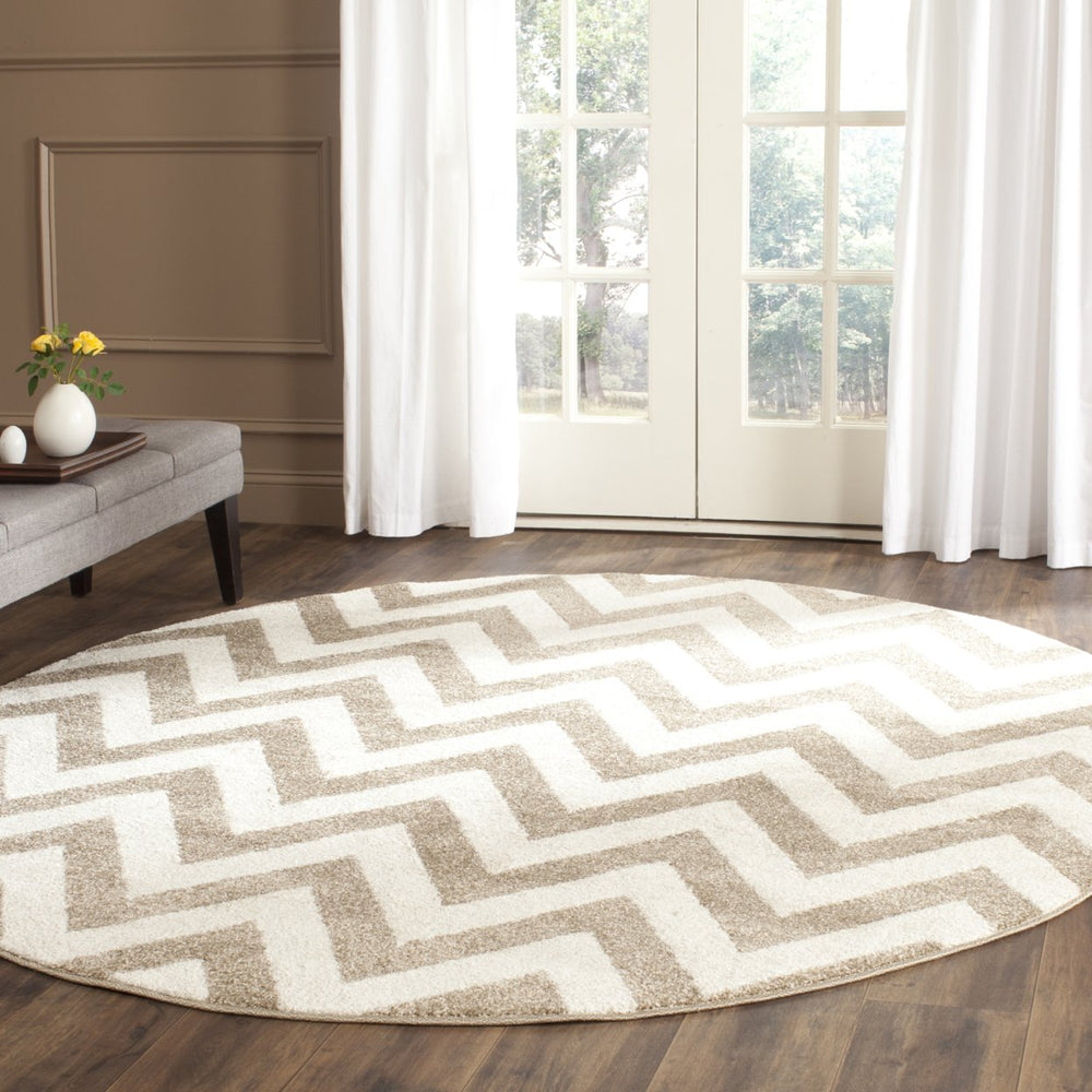 SAFAVIEH Amherst Collection AMT419S Wheat / Beige Rug Image 2