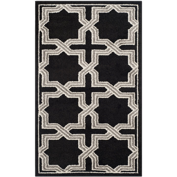 SAFAVIEH Amherst Collection AMT418L Anthracite / Grey Rug Image 9