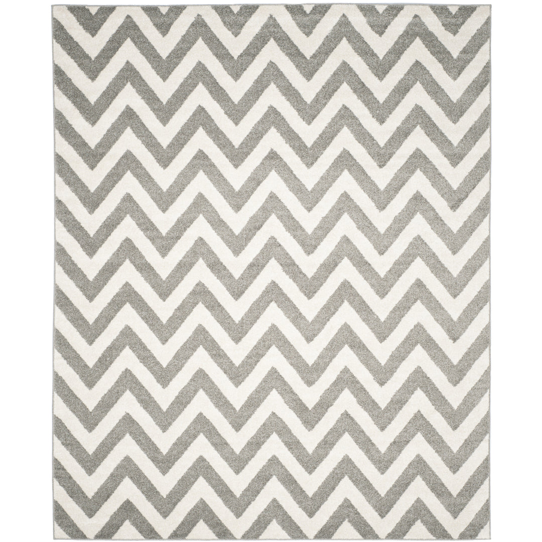 SAFAVIEH Amherst Collection AMT419R Dark Grey / Beige Rug Image 1