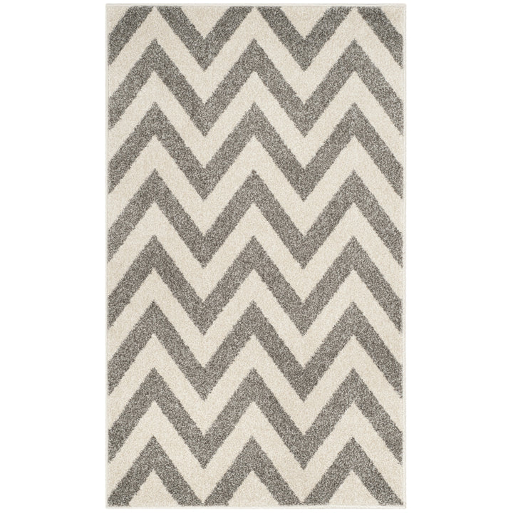 SAFAVIEH Amherst Collection AMT419R Dark Grey / Beige Rug Image 3