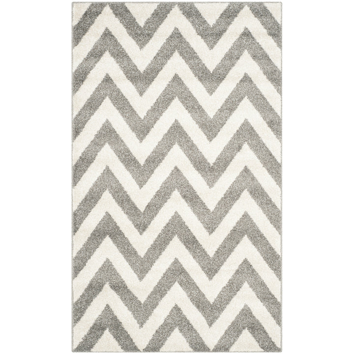 SAFAVIEH Amherst Collection AMT419R Dark Grey / Beige Rug Image 4