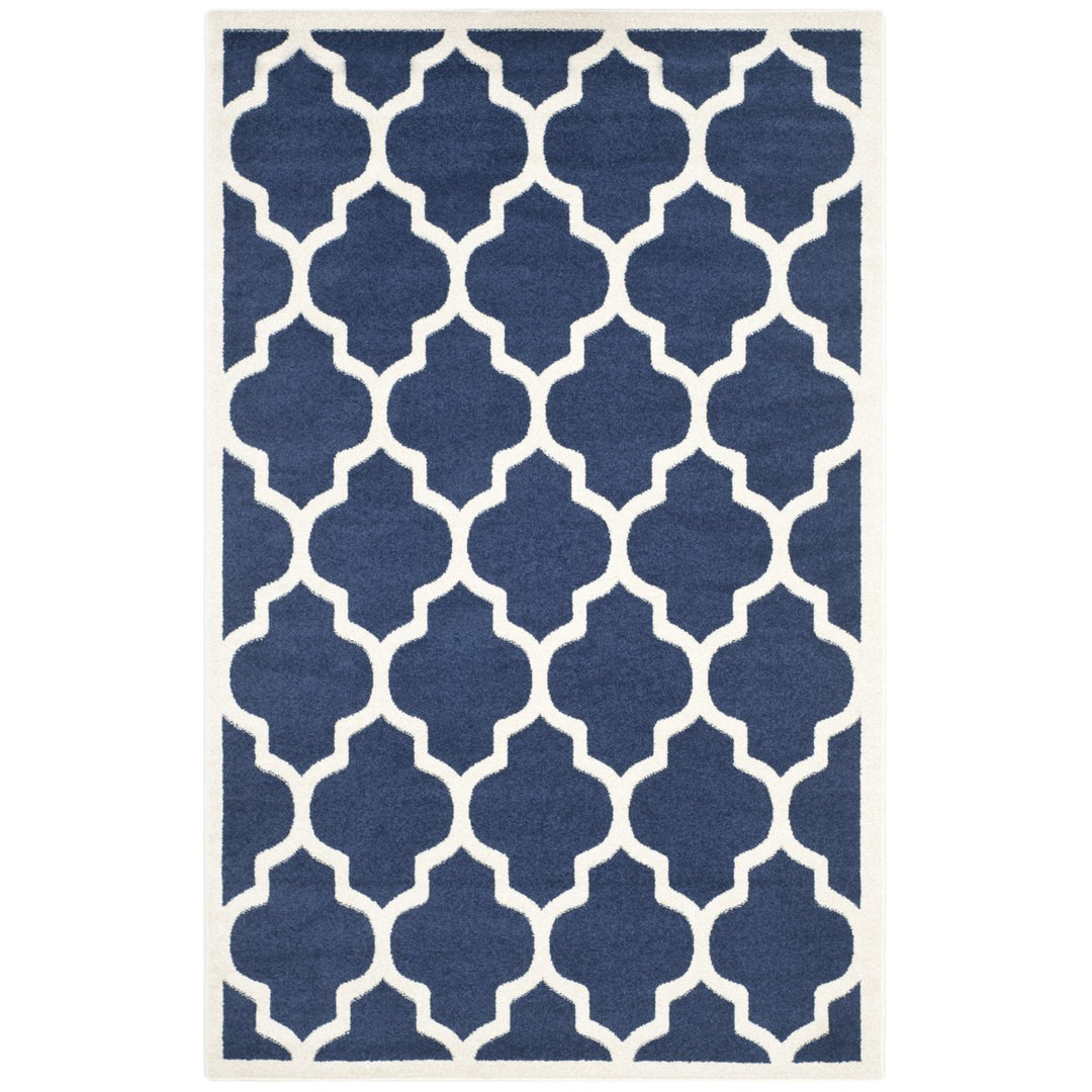 SAFAVIEH AMT420P Amherst Navy / Beige Image 5