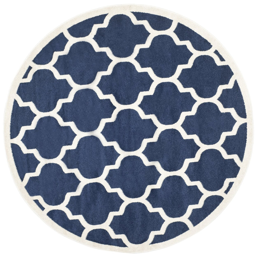 SAFAVIEH AMT420P Amherst Navy / Beige Image 1