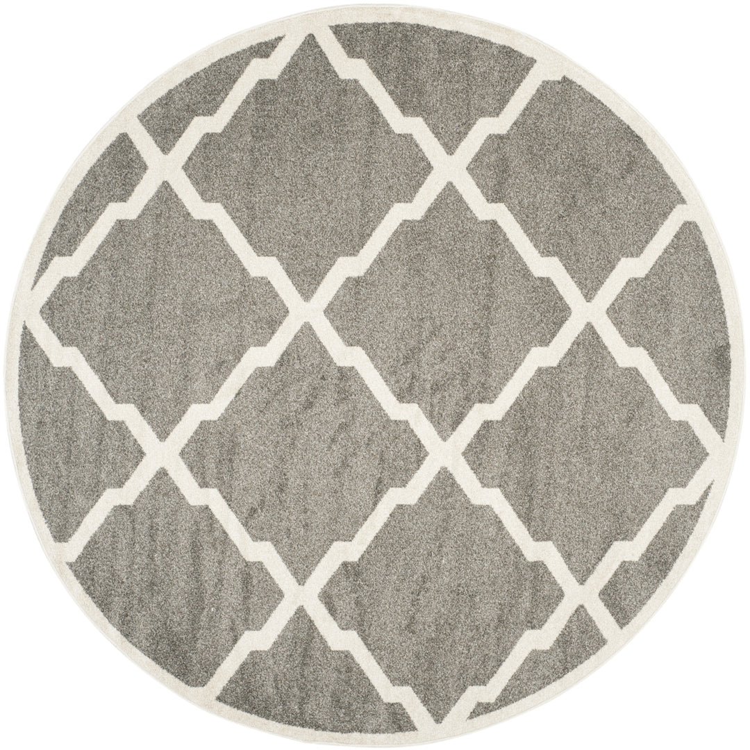 SAFAVIEH Amherst Collection AMT421R Dark Grey / Beige Rug Image 4