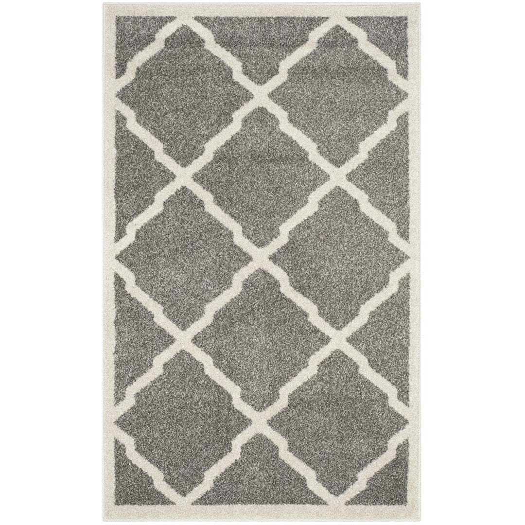 SAFAVIEH Amherst Collection AMT421R Dark Grey / Beige Rug Image 9