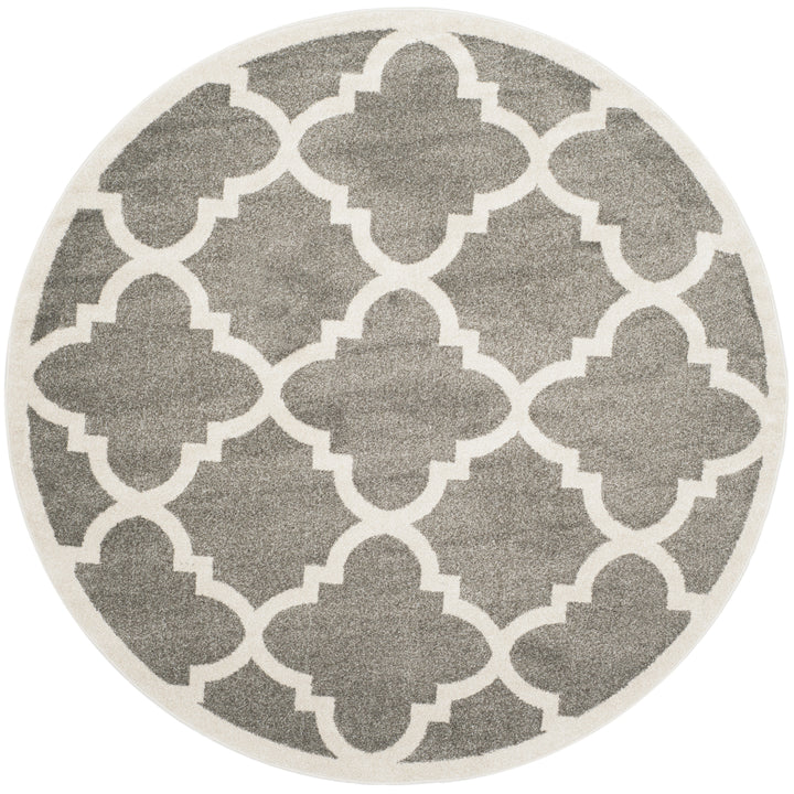 SAFAVIEH AMT423R Amherst Dark Grey / Beige Image 2