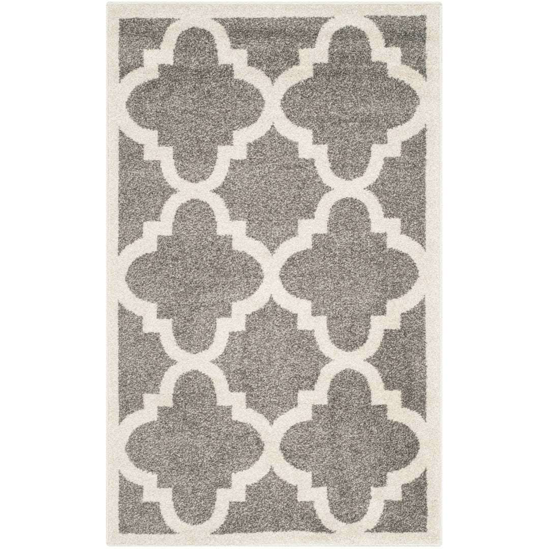 SAFAVIEH AMT423R Amherst Dark Grey / Beige Image 5