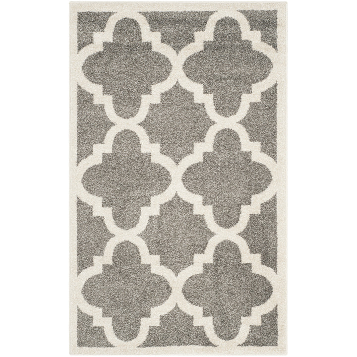 SAFAVIEH AMT423R Amherst Dark Grey / Beige Image 5