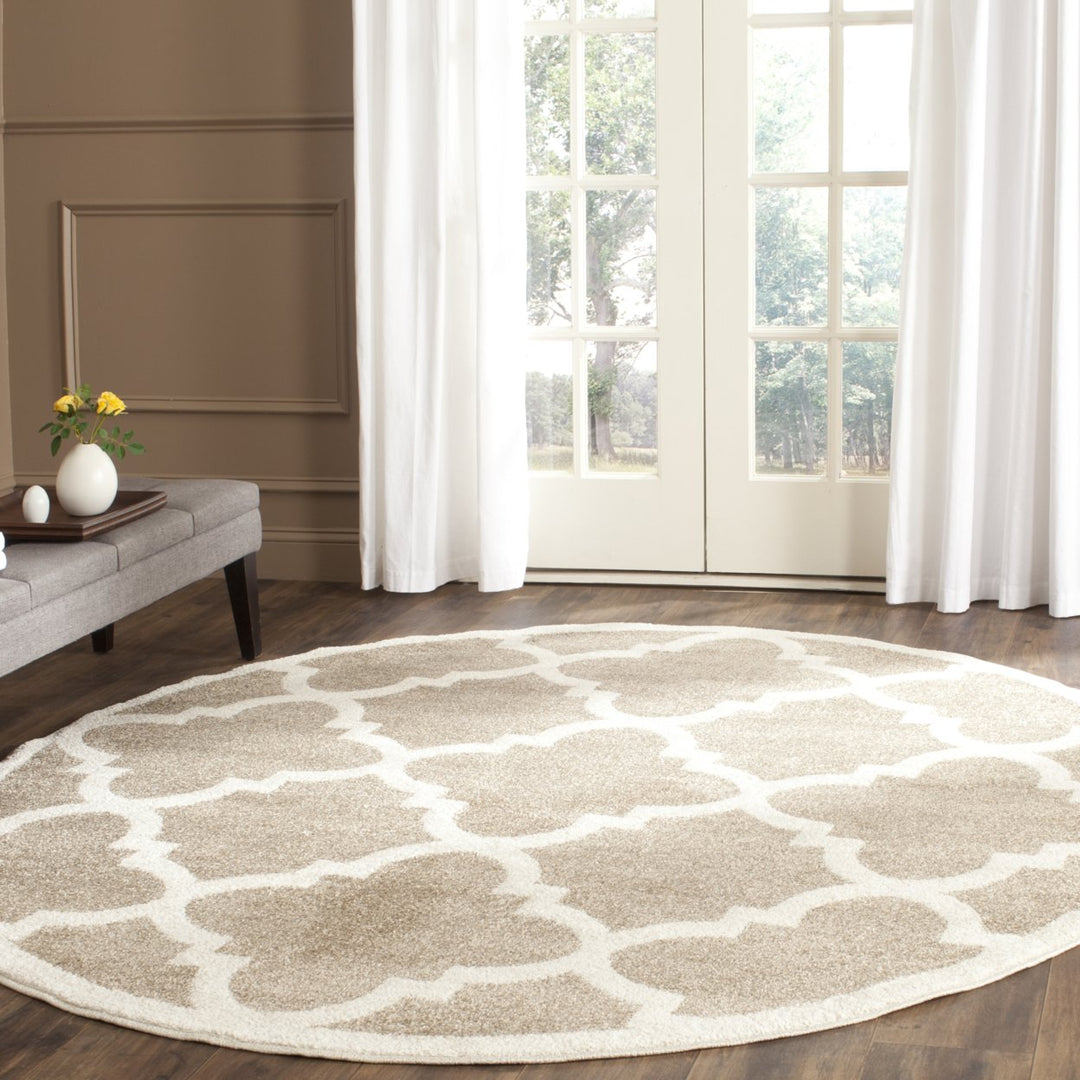 SAFAVIEH Amherst Collection AMT423S Wheat / Beige Rug Image 10