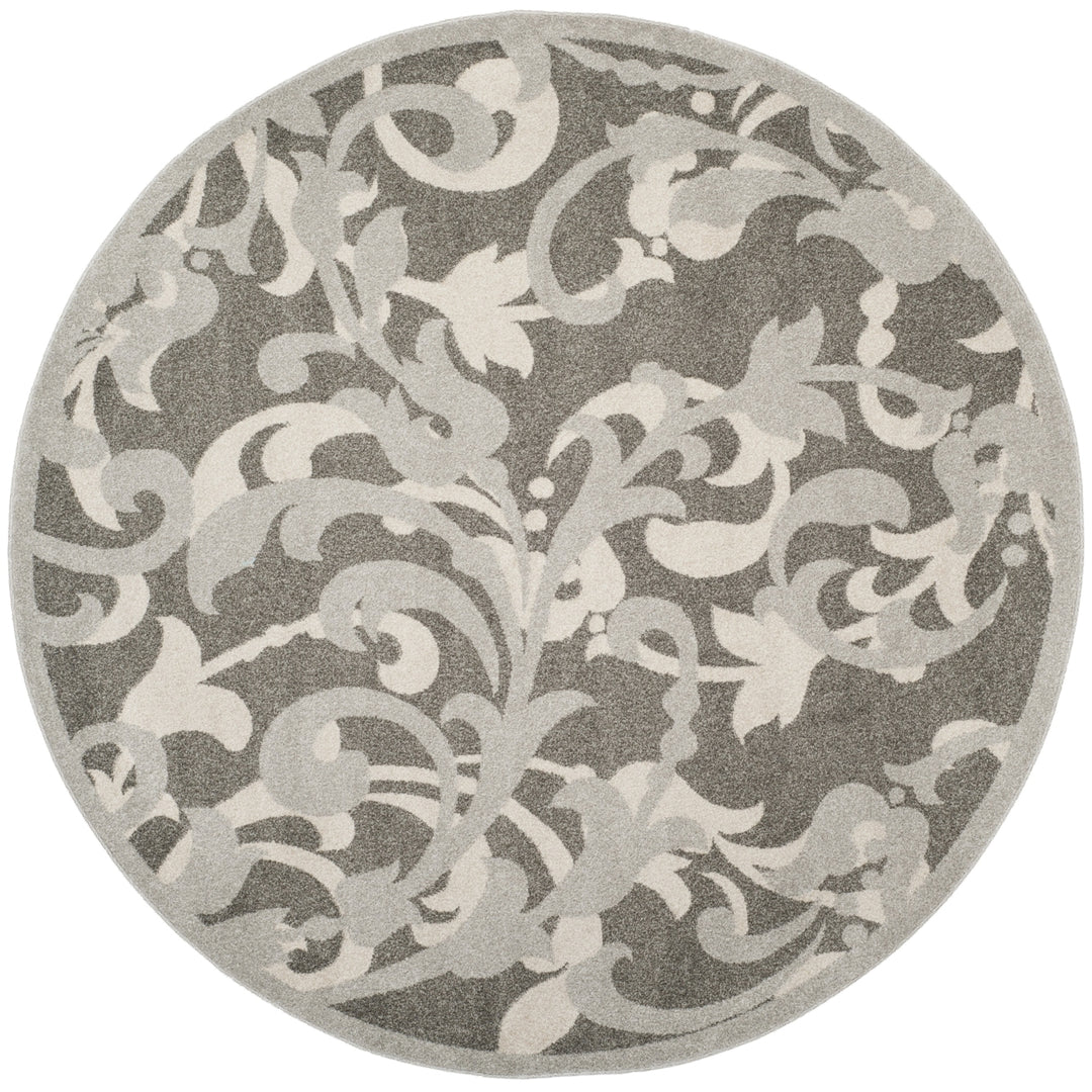 SAFAVIEH Amherst Collection AMT428C Grey / Light Grey Rug Image 4