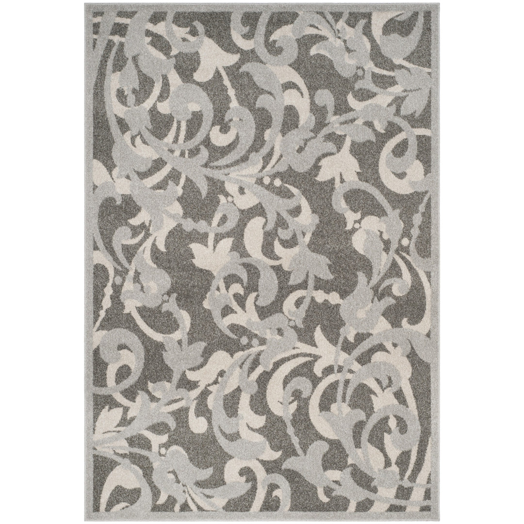 SAFAVIEH Amherst Collection AMT428C Grey / Light Grey Rug Image 9