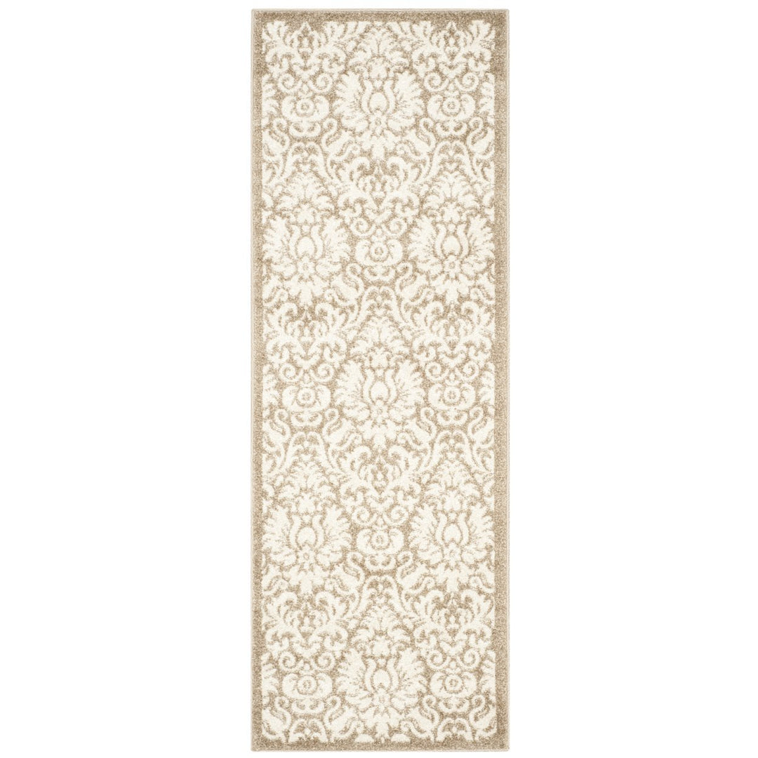 SAFAVIEH Amherst Collection AMT427S Wheat / Beige Rug Image 1