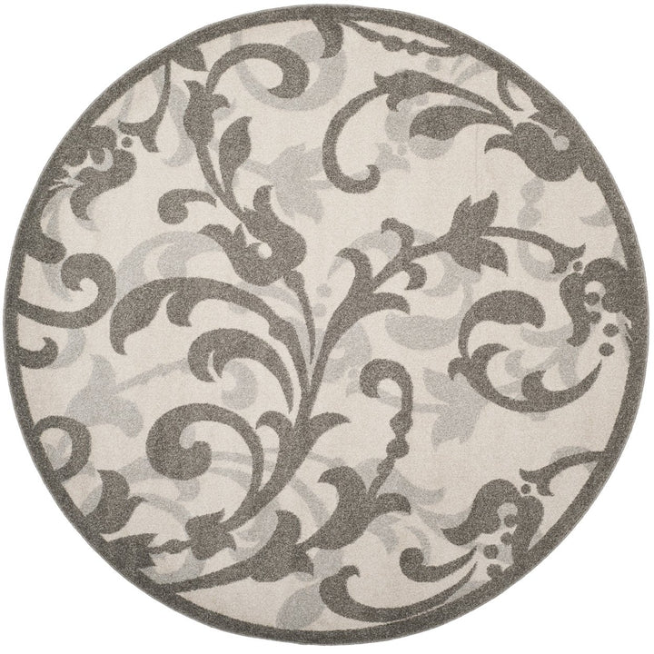 SAFAVIEH Amherst Collection AMT428K Ivory / Grey Rug Image 1