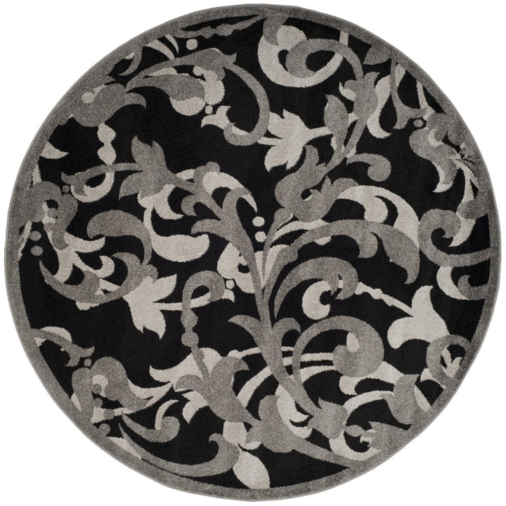 SAFAVIEH Amherst AMT428G Anthracite / Light Grey Rug Image 4