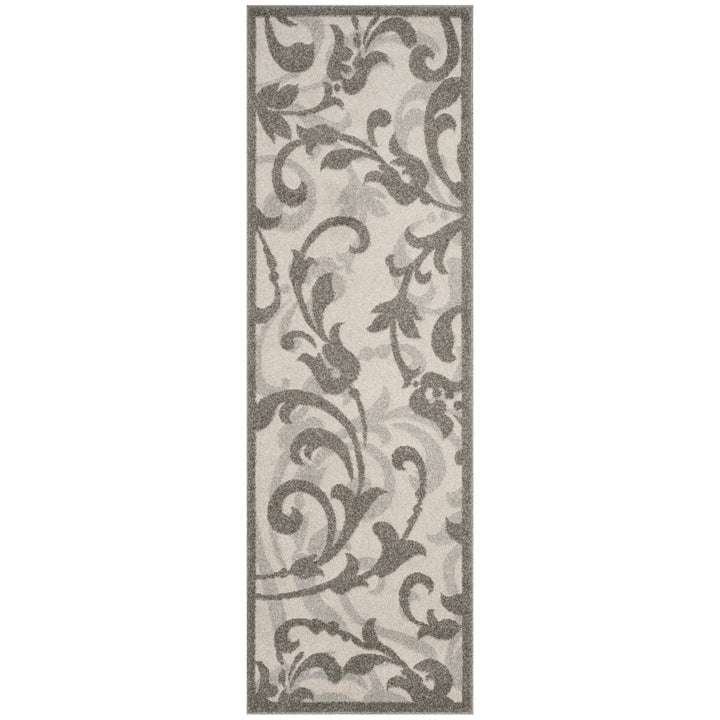 SAFAVIEH Amherst Collection AMT428K Ivory / Grey Rug Image 1