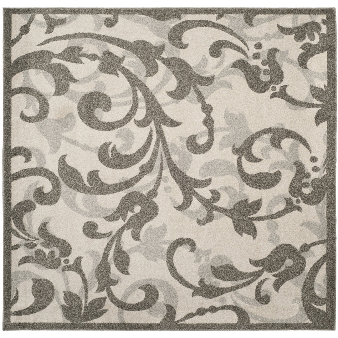 SAFAVIEH Amherst Collection AMT428K Ivory / Grey Rug Image 6