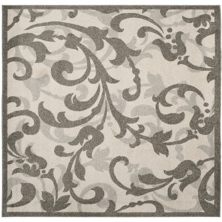 SAFAVIEH Amherst Collection AMT428K Ivory / Grey Rug Image 1