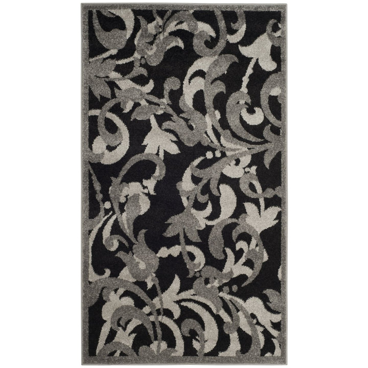 SAFAVIEH Amherst AMT428G Anthracite / Light Grey Rug Image 1