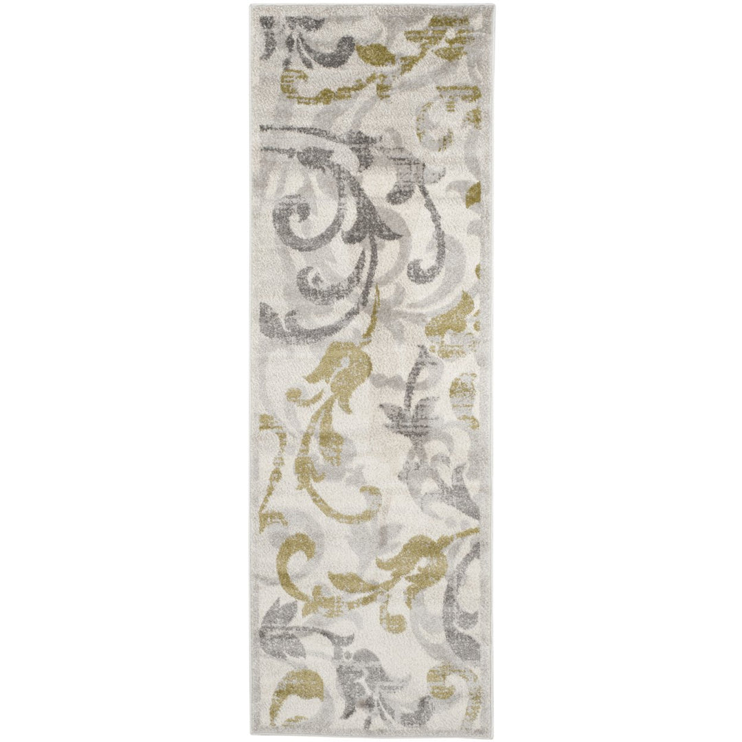 SAFAVIEH Amherst Collection AMT428E Ivory/Light Grey Rug Image 5