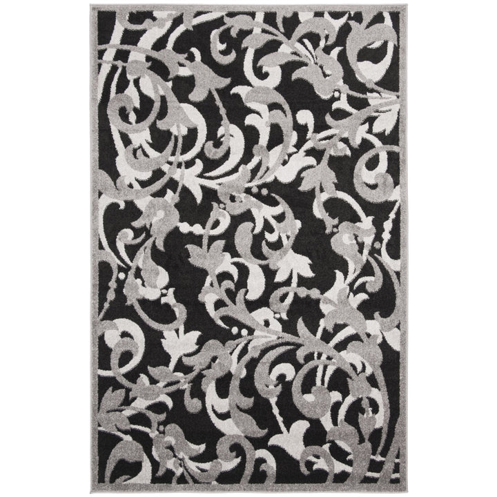 SAFAVIEH Amherst AMT428G Anthracite / Light Grey Rug Image 9