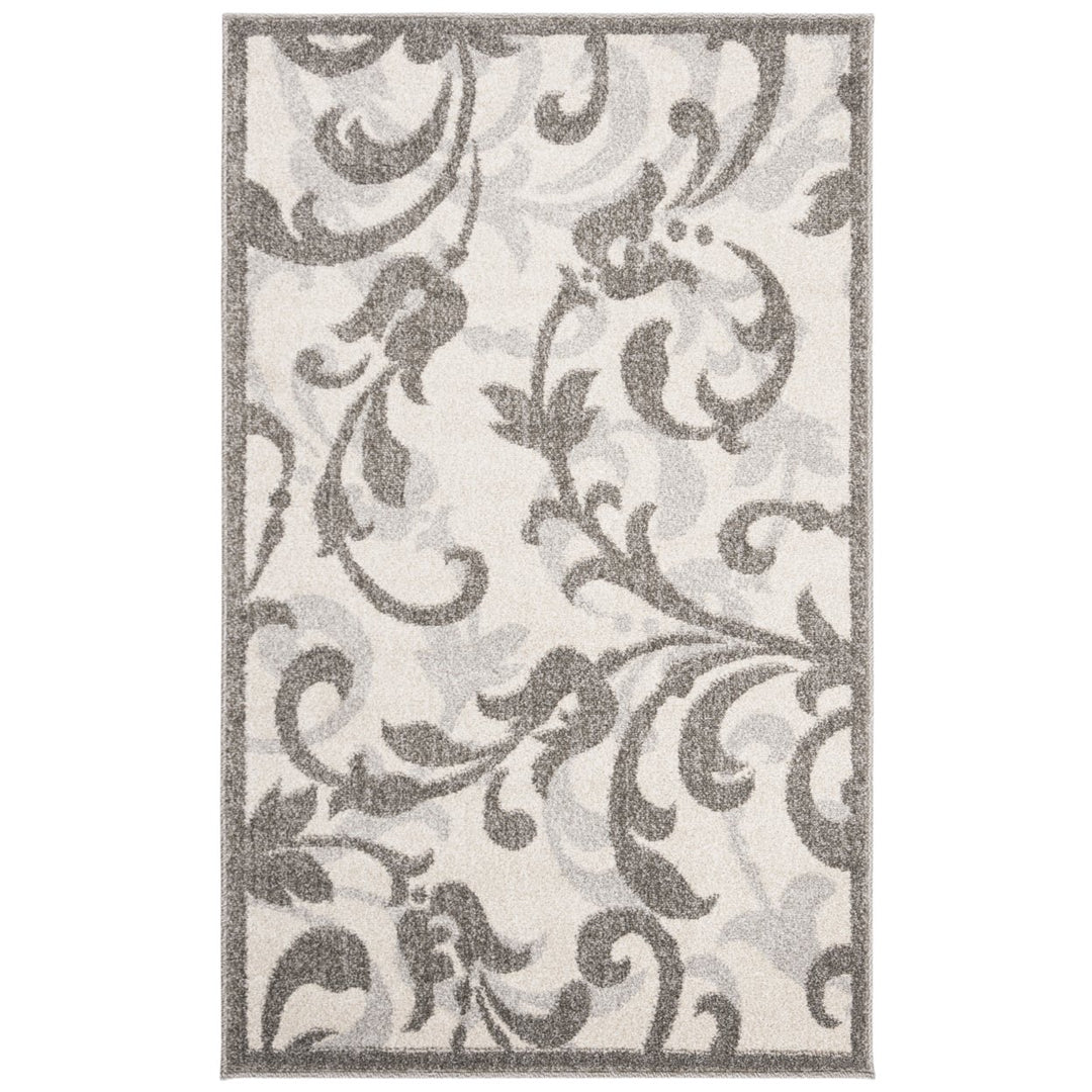 SAFAVIEH Amherst Collection AMT428K Ivory / Grey Rug Image 1