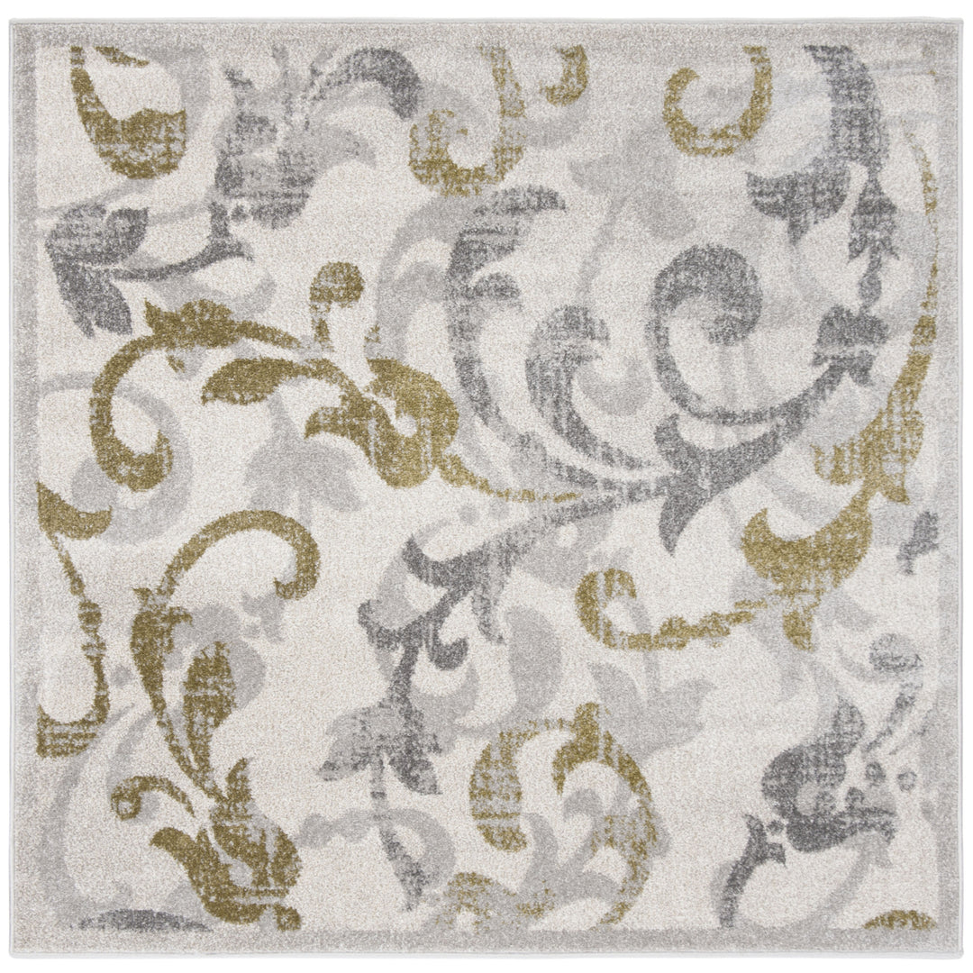 SAFAVIEH Amherst Collection AMT428E Ivory/Light Grey Rug Image 6