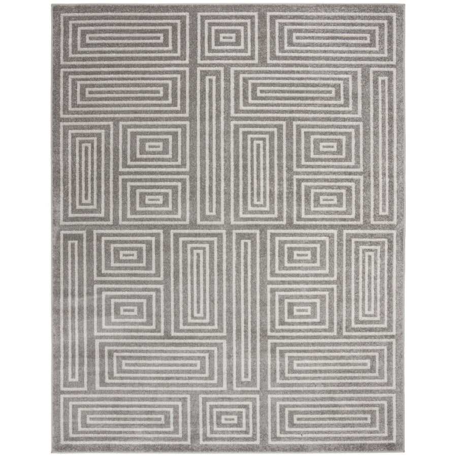 SAFAVIEH Amherst Collection AMT430C Grey / Ivory Rug Image 1