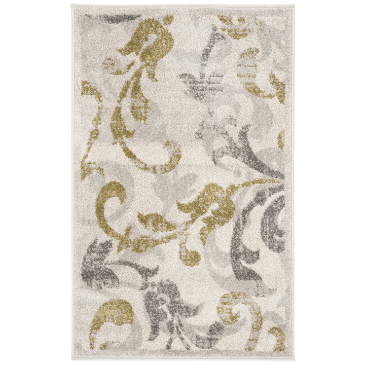 SAFAVIEH Amherst Collection AMT428E Ivory/Light Grey Rug Image 8